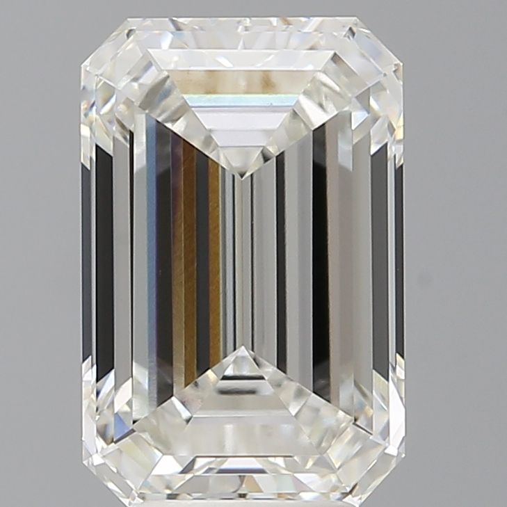 5.52 ct. emerald Lab Grown Diamond front image