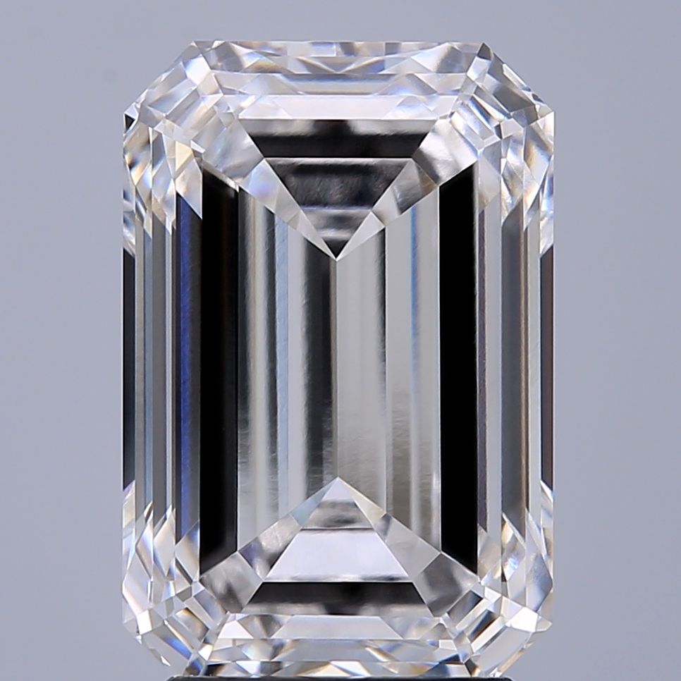 3.71 ct. emerald Lab Grown Diamond front image