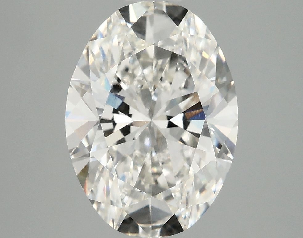 3.08 ct. oval Lab Grown Diamond front image