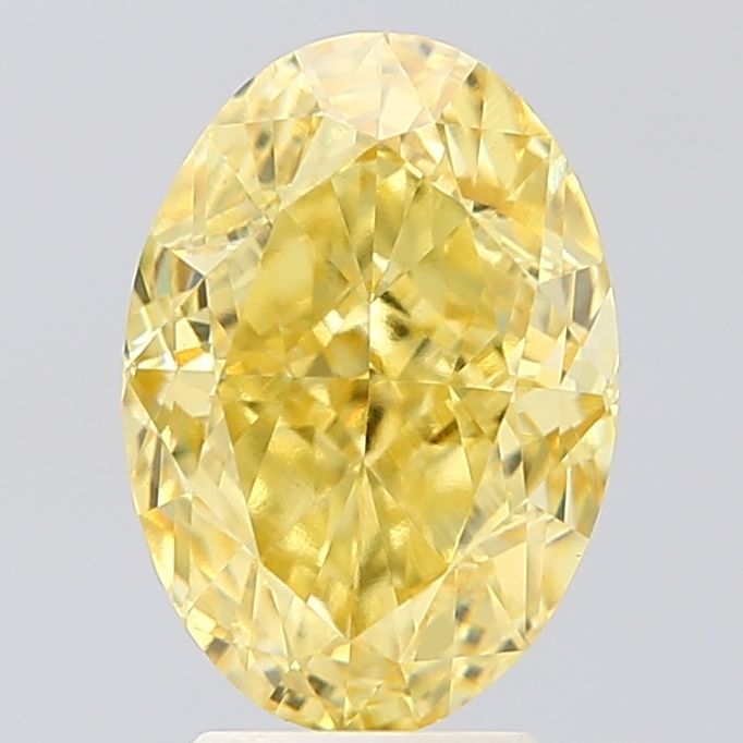 4.09 ct. oval Lab Grown Diamond front image