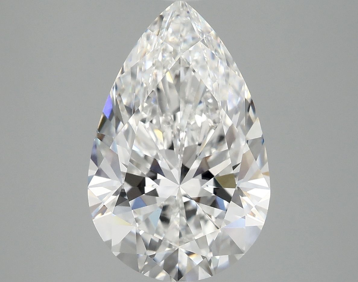 4.06 ct. pear Lab Grown Diamond front image