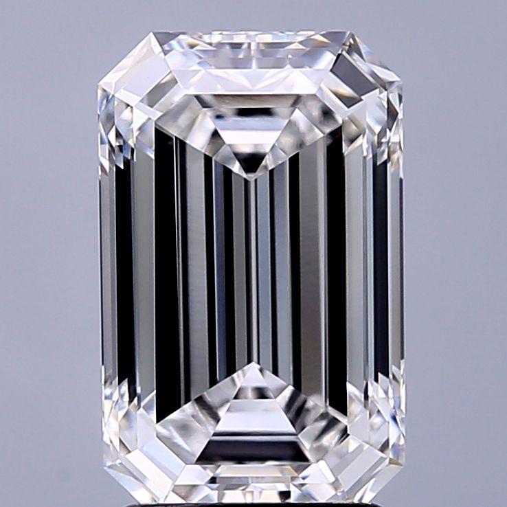 2.57 ct. emerald Lab Grown Diamond front image
