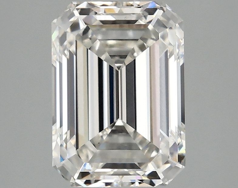 2.58 ct. emerald Lab Grown Diamond front image