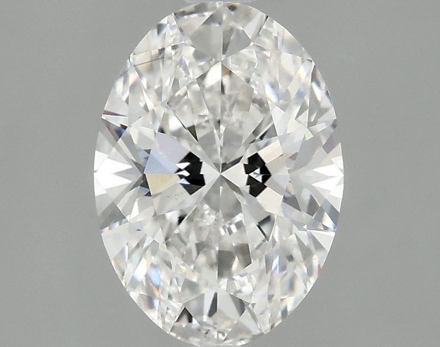 2.10 ct. oval Lab Grown Diamond front image