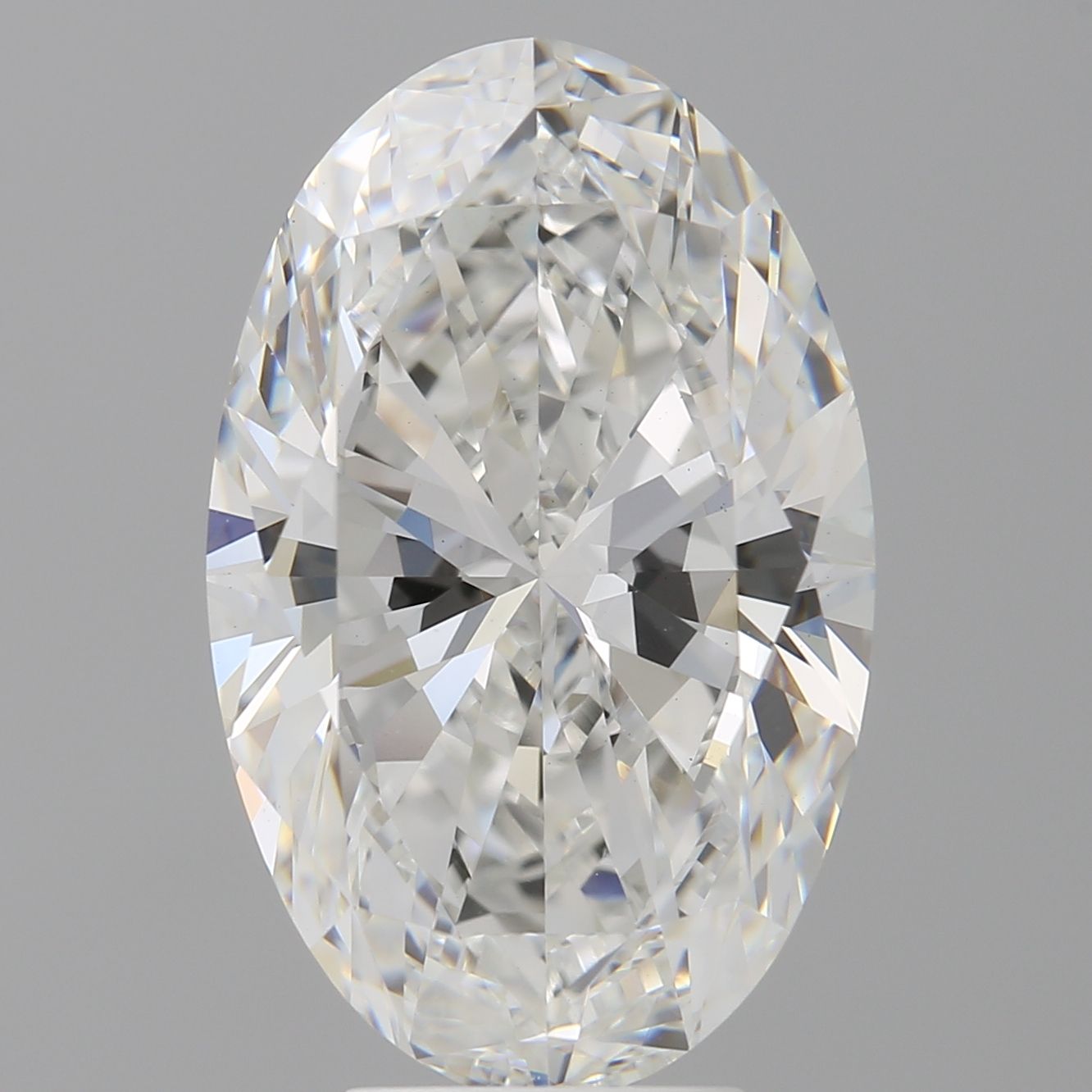 6.00 ct. oval Lab Grown Diamond front image