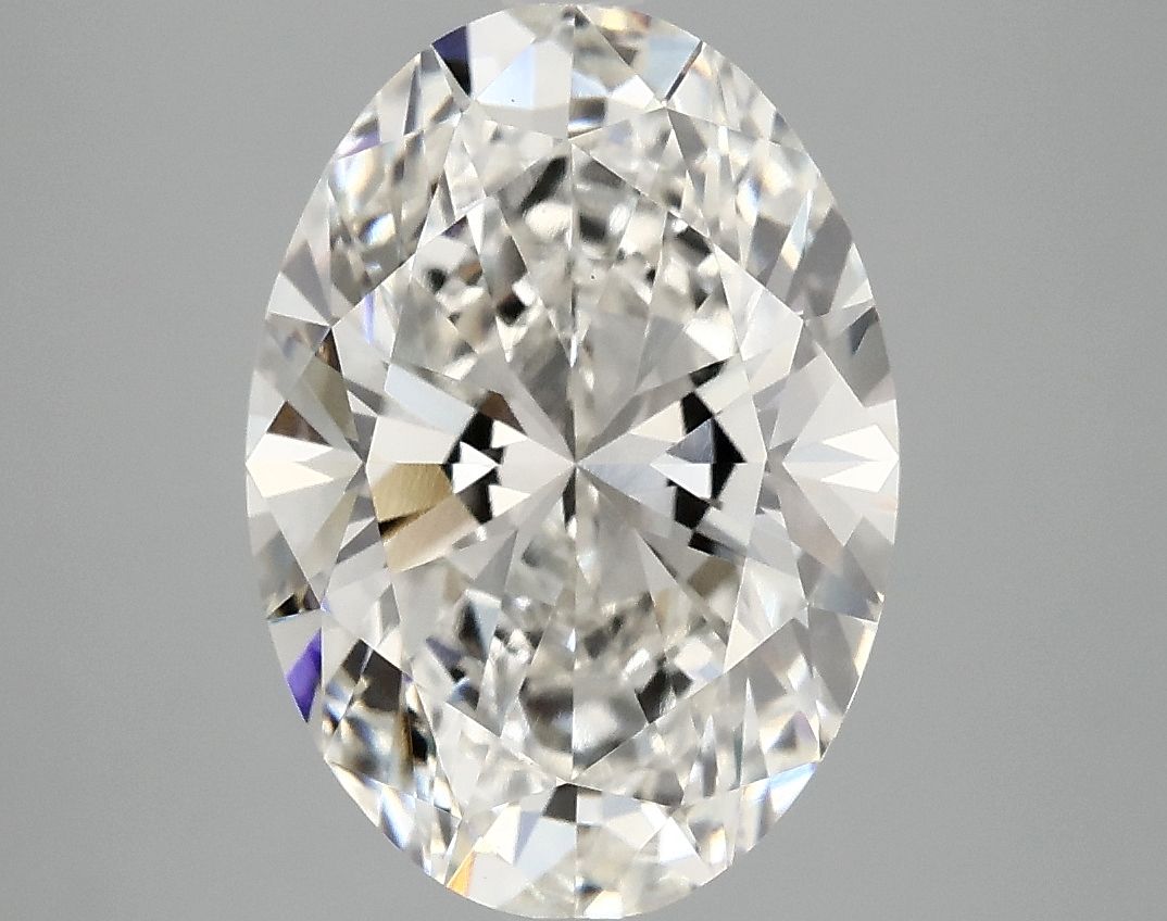 4.07 ct. oval Lab Grown Diamond front image