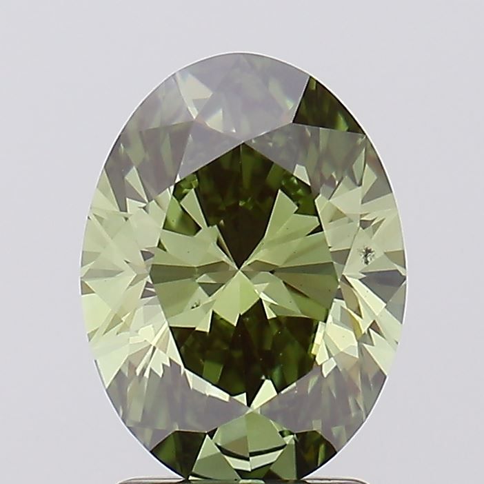 2.08 ct. oval Lab Grown Diamond front image
