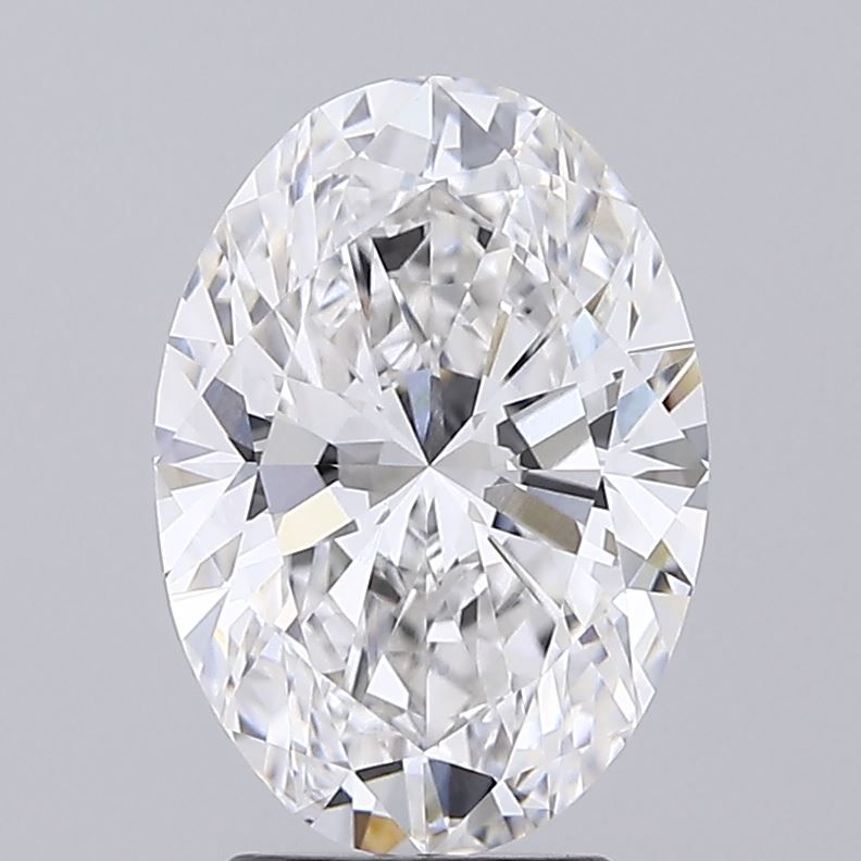 3.56 ct. oval Lab Grown Diamond front image