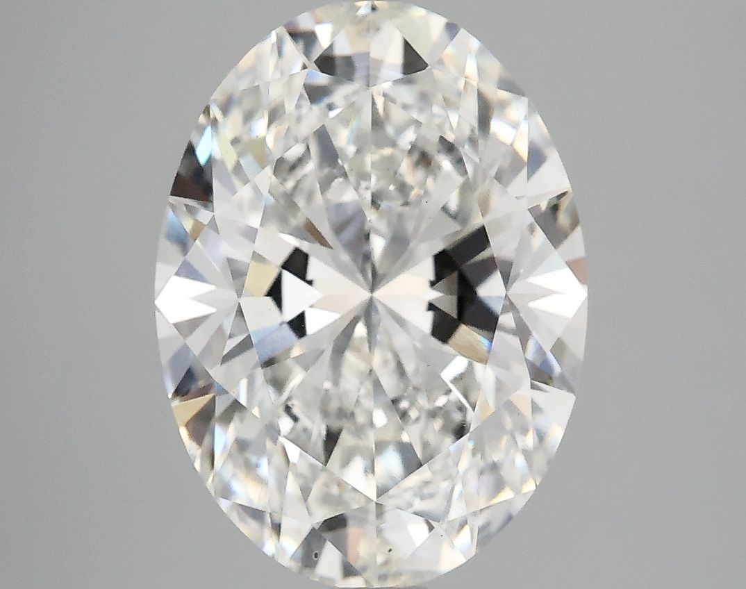 4.07 ct. oval Lab Grown Diamond front image