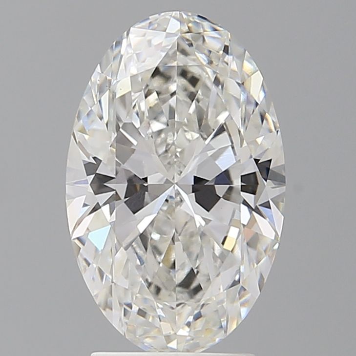 3.10 ct. oval Lab Grown Diamond front image