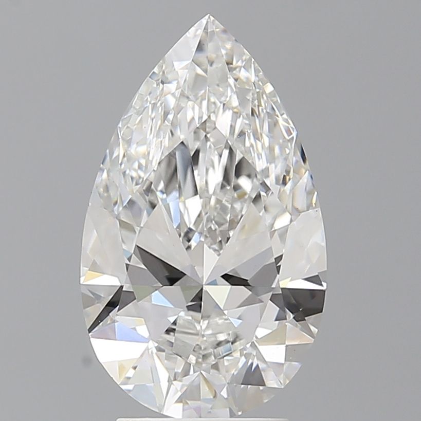 3.50 ct. pear Lab Grown Diamond front image