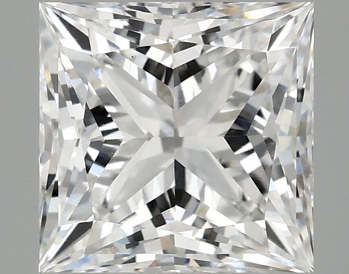 2.10 ct. princess Lab Grown Diamond front image