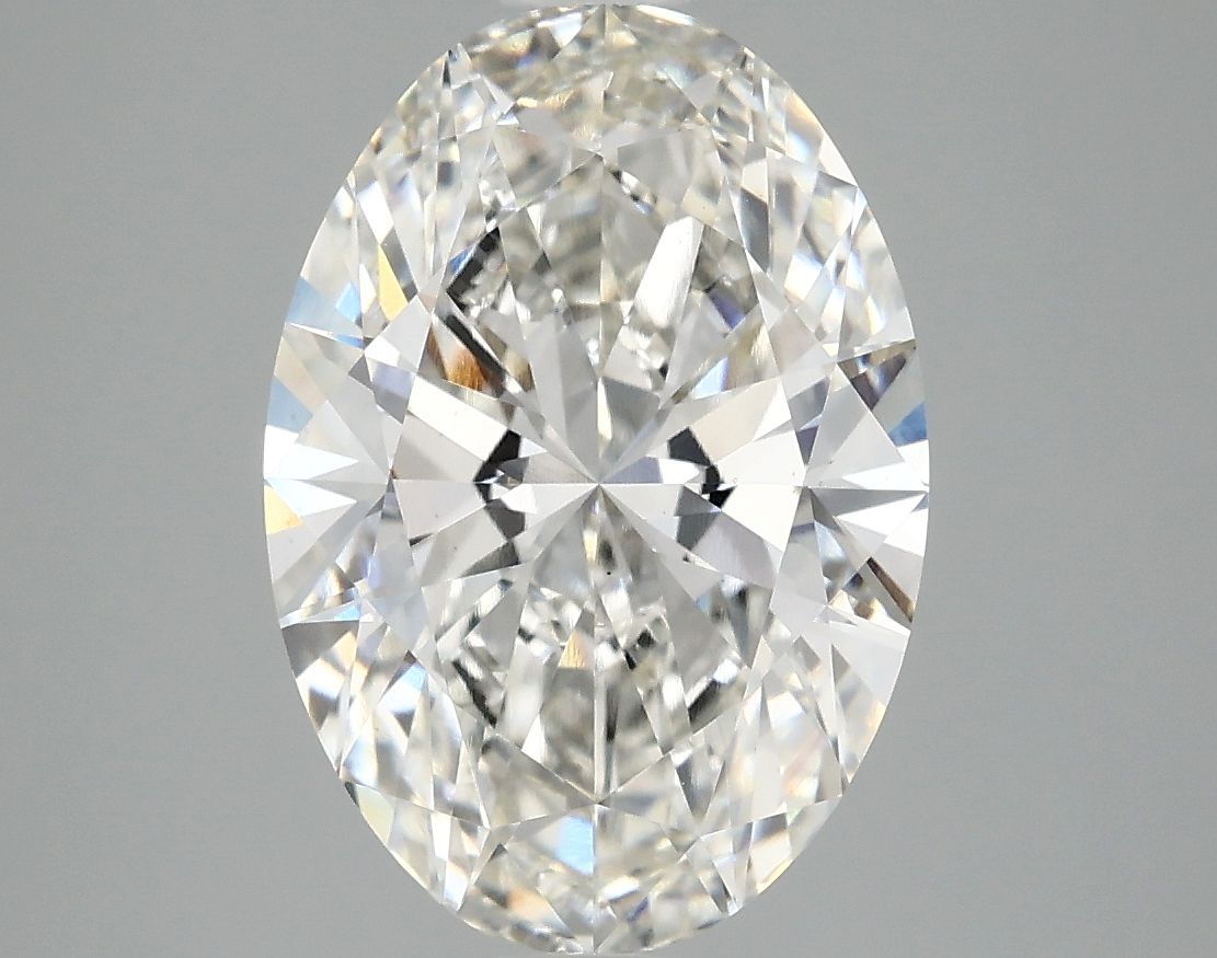 4.04 ct. oval Lab Grown Diamond front image