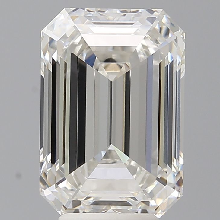5.58 ct. emerald Lab Grown Diamond front image