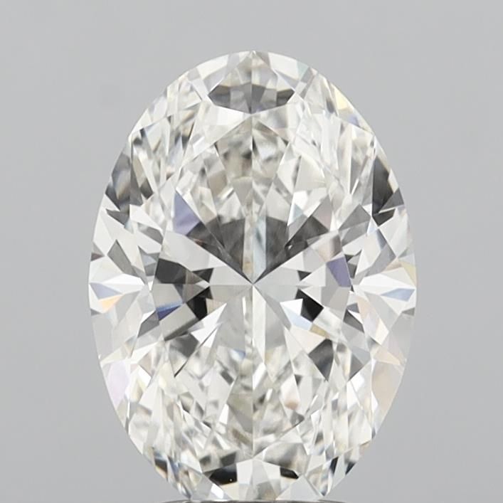 3.08 ct. oval Lab Grown Diamond front image