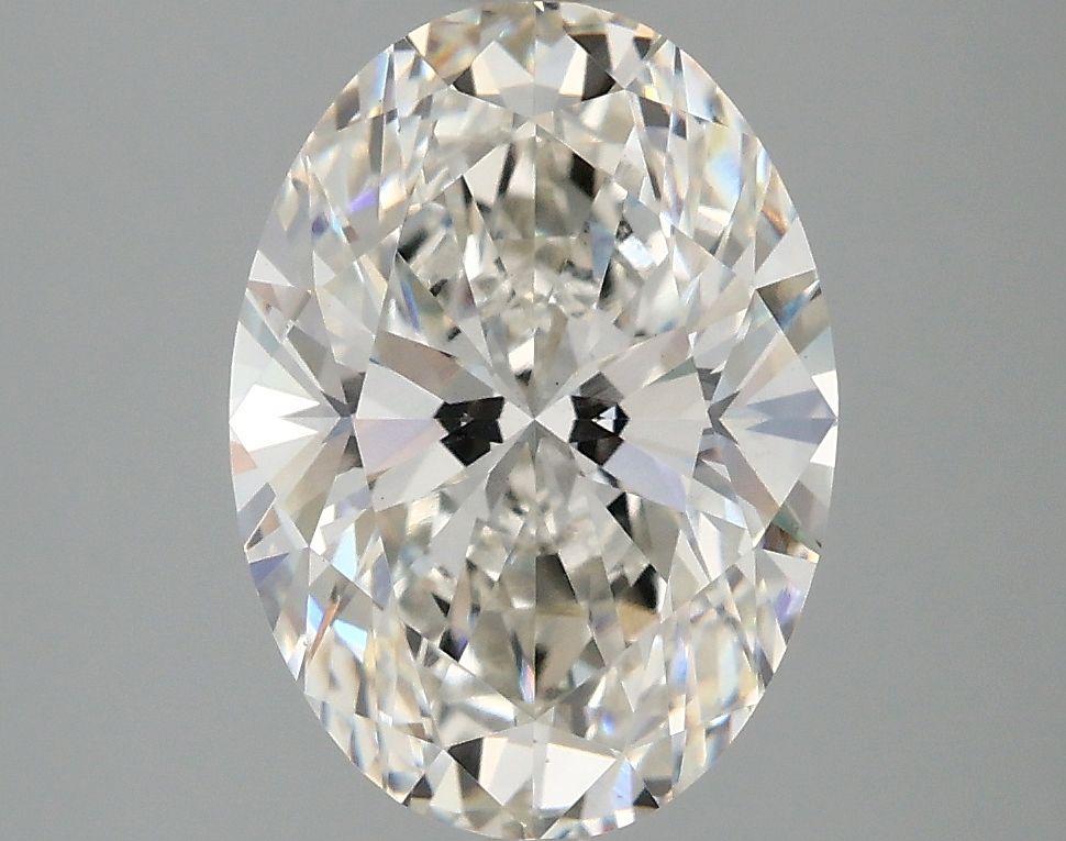 3.02 ct. oval Lab Grown Diamond front image