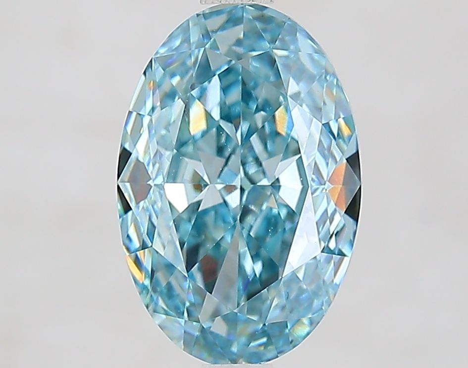 2.96 ct. oval Lab Grown Diamond front image