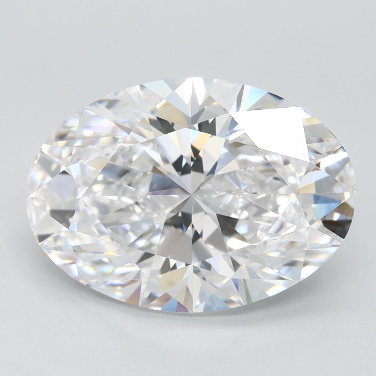 4.21 ct. oval Lab Grown Diamond front image