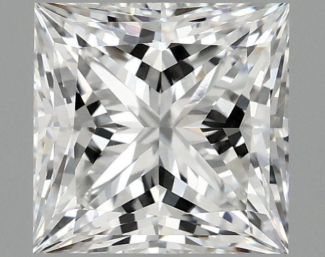 2.10 ct. princess Lab Grown Diamond front image