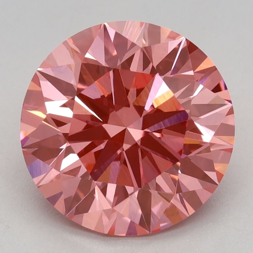 2.56 ct. round Lab Grown Diamond front image