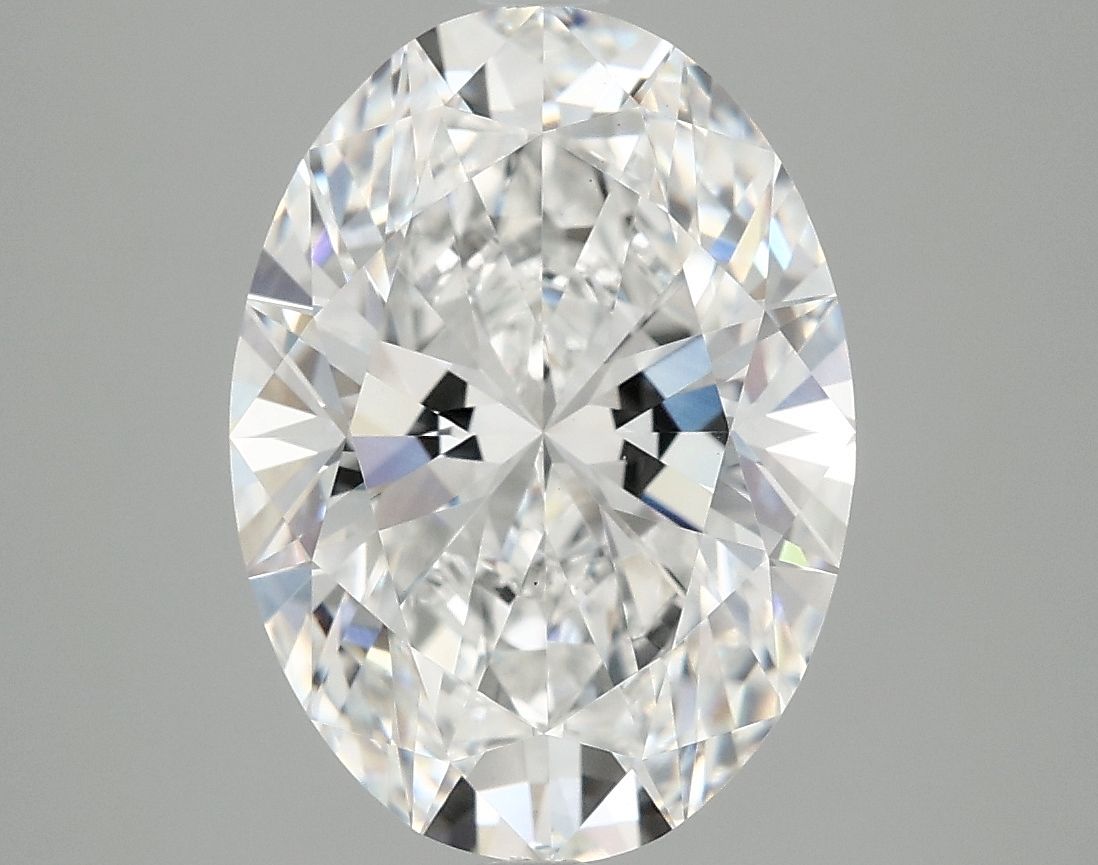 4.10 ct. oval Lab Grown Diamond front image