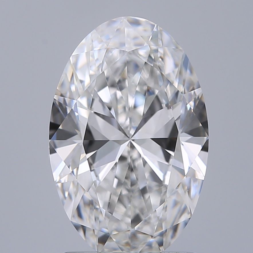 1.52 ct. oval Lab Grown Diamond front image