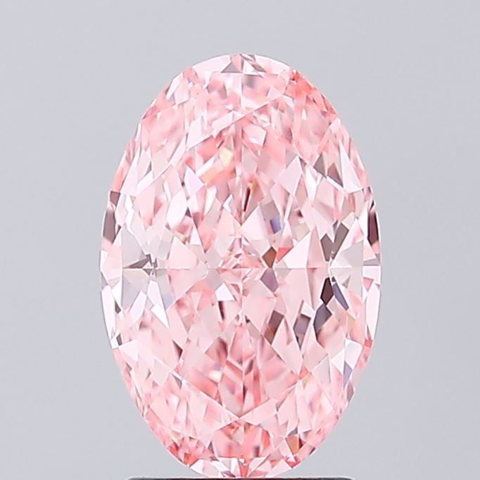 2.02 ct. oval Lab Grown Diamond front image