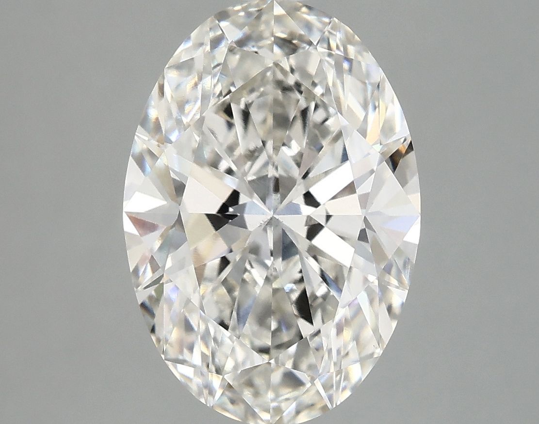 4.07 ct. oval Lab Grown Diamond front image