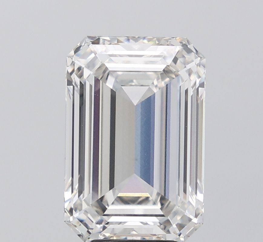 6.01 ct. emerald Lab Grown Diamond front image