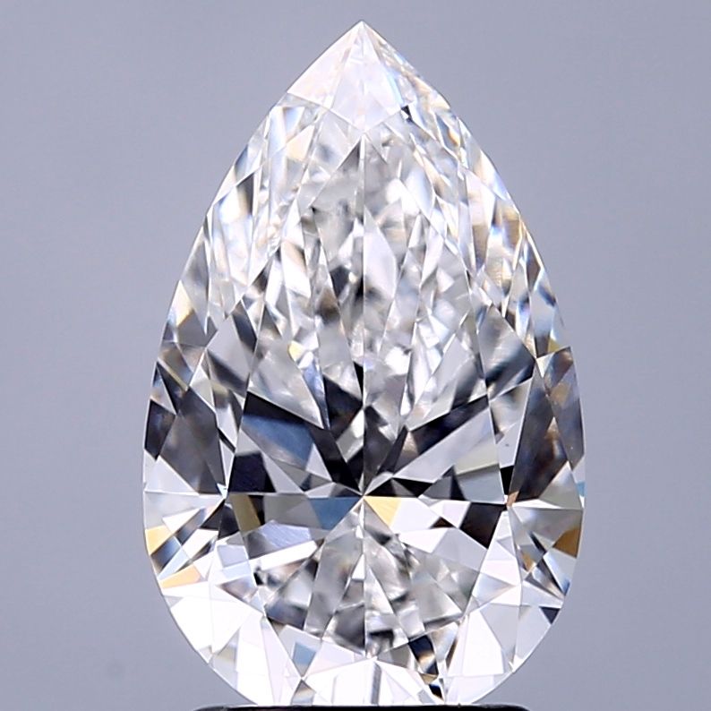 2.10 ct. pear Lab Grown Diamond front image