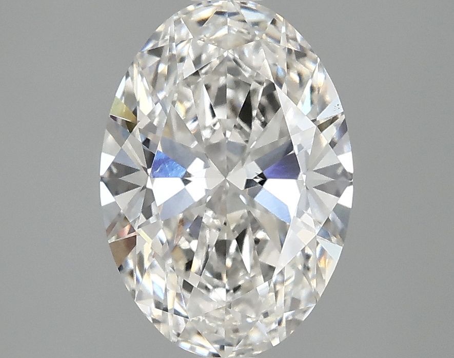 2.06 ct. oval Lab Grown Diamond front image