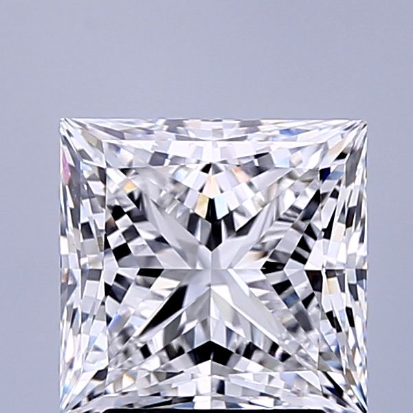 3.02 ct. princess Lab Grown Diamond front image