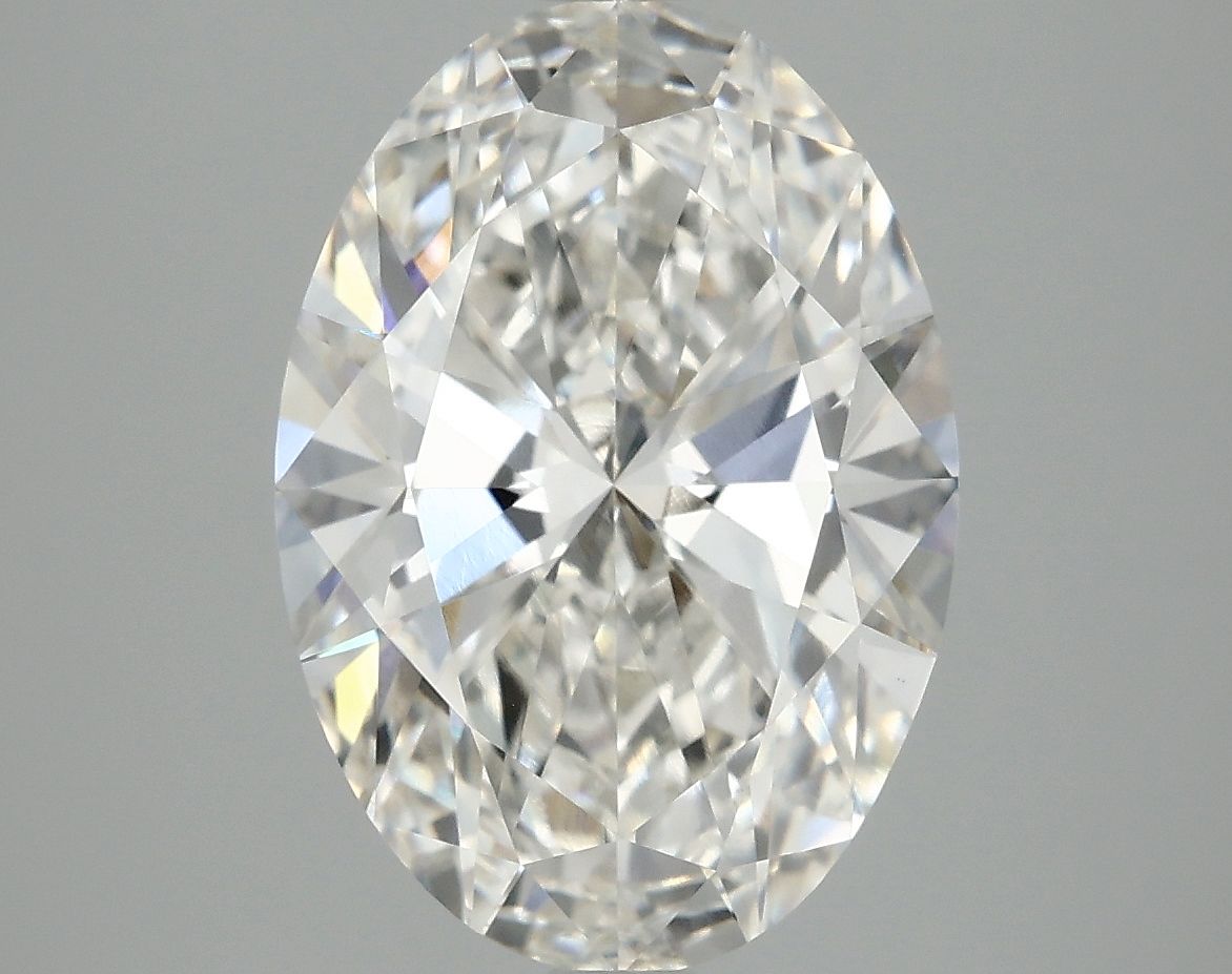 3.88 ct. oval Lab Grown Diamond front image