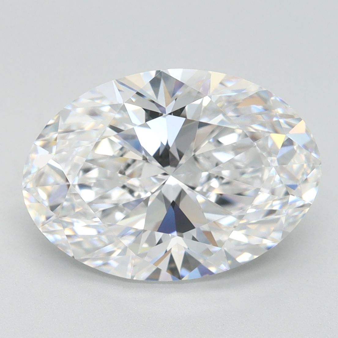 3.02 ct. oval Lab Grown Diamond front image