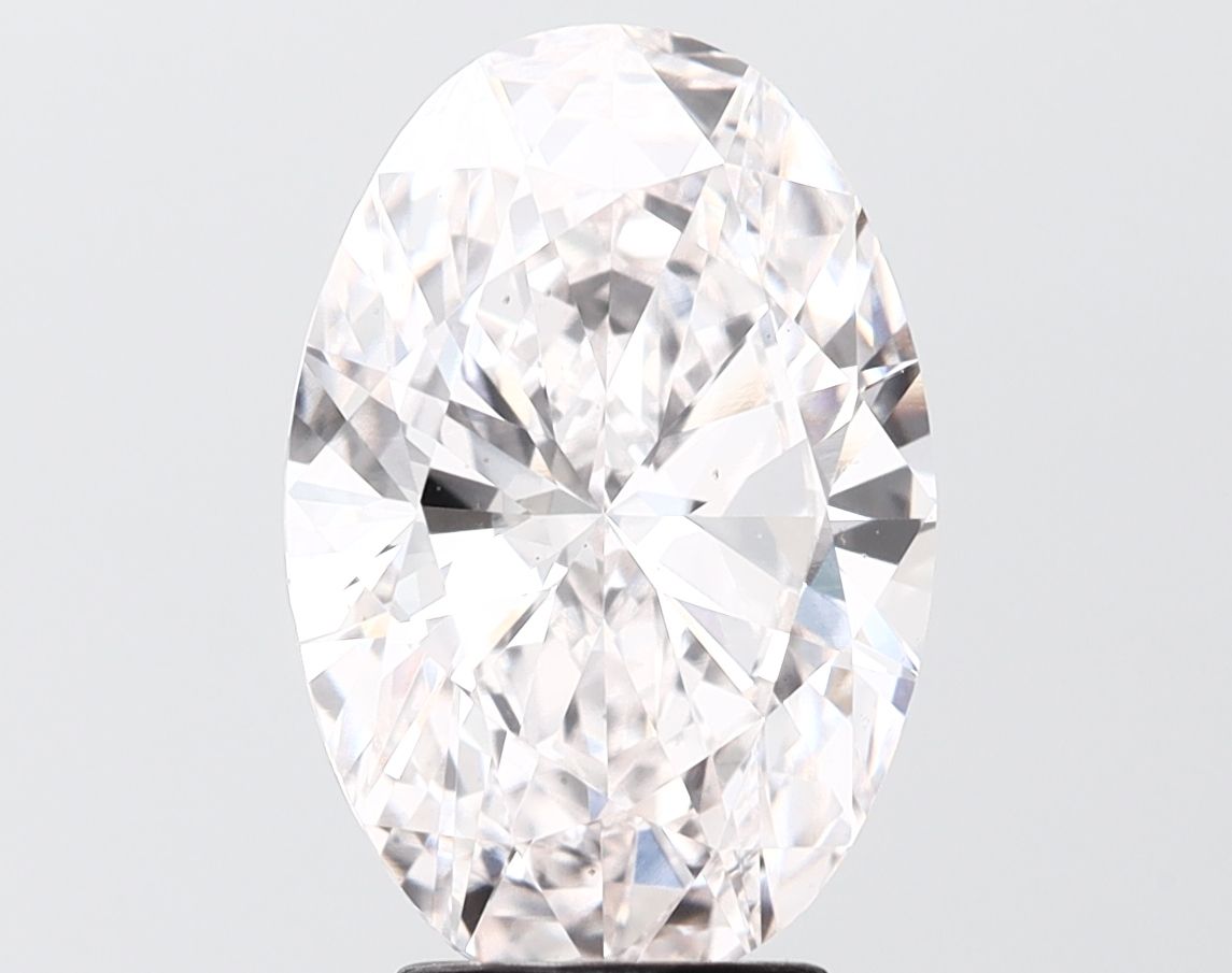 4.02 ct. oval Lab Grown Diamond front image