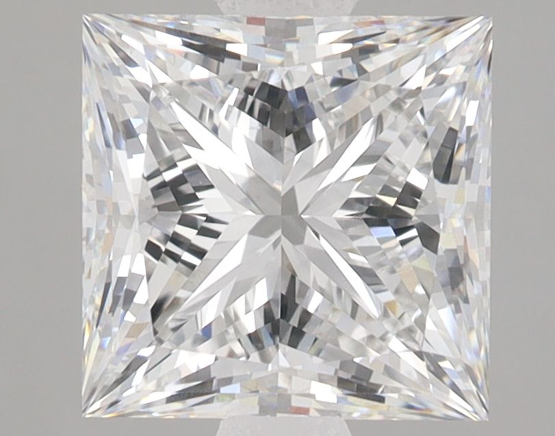 3.47 ct. princess Lab Grown Diamond front image