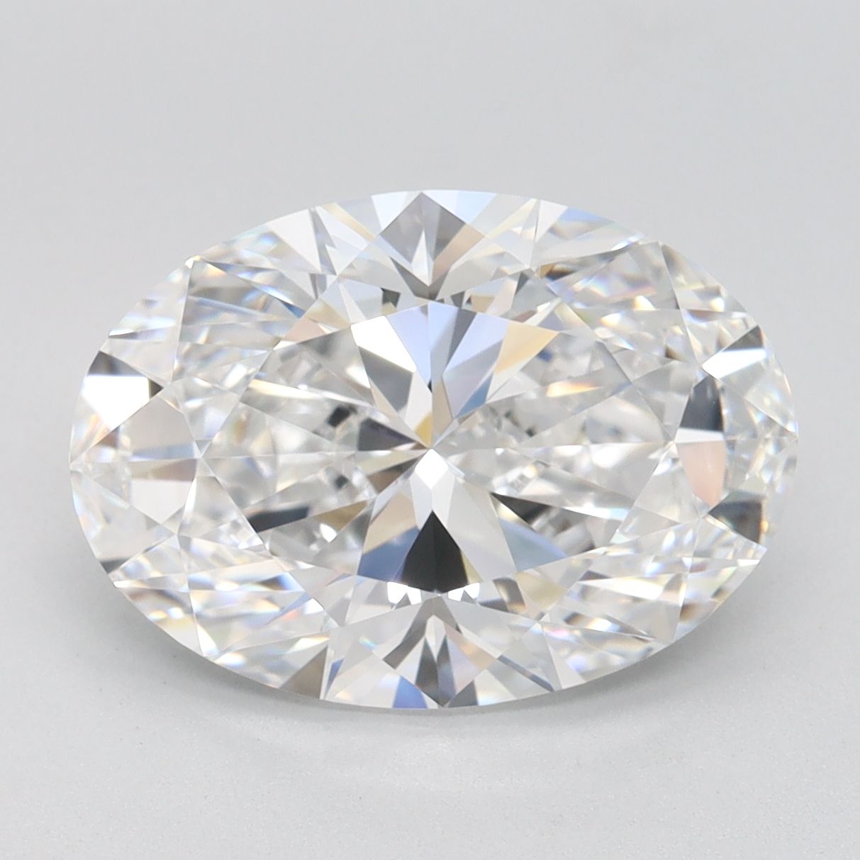 3.58 ct. oval Lab Grown Diamond front image