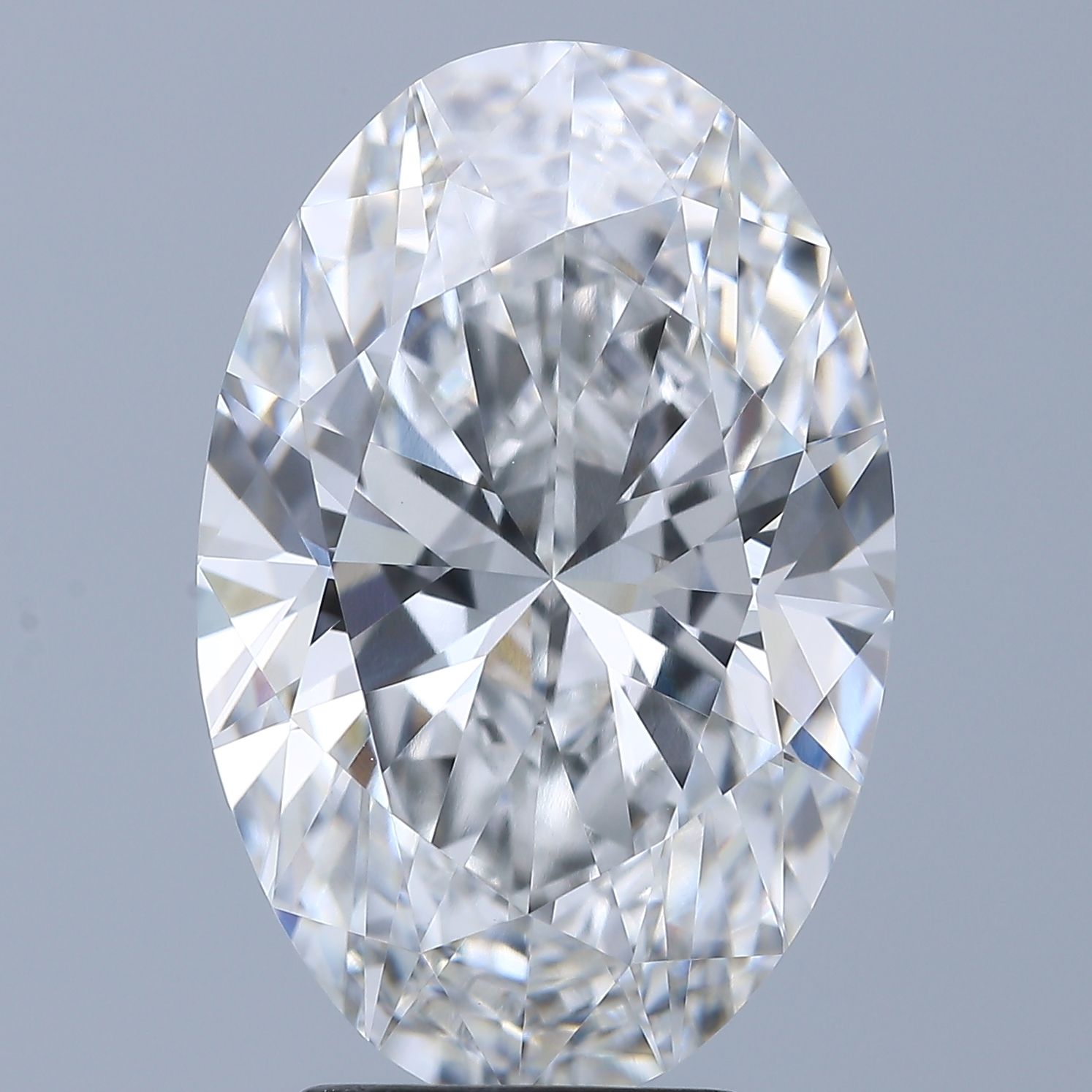 4.89 ct. oval Lab Grown Diamond front image