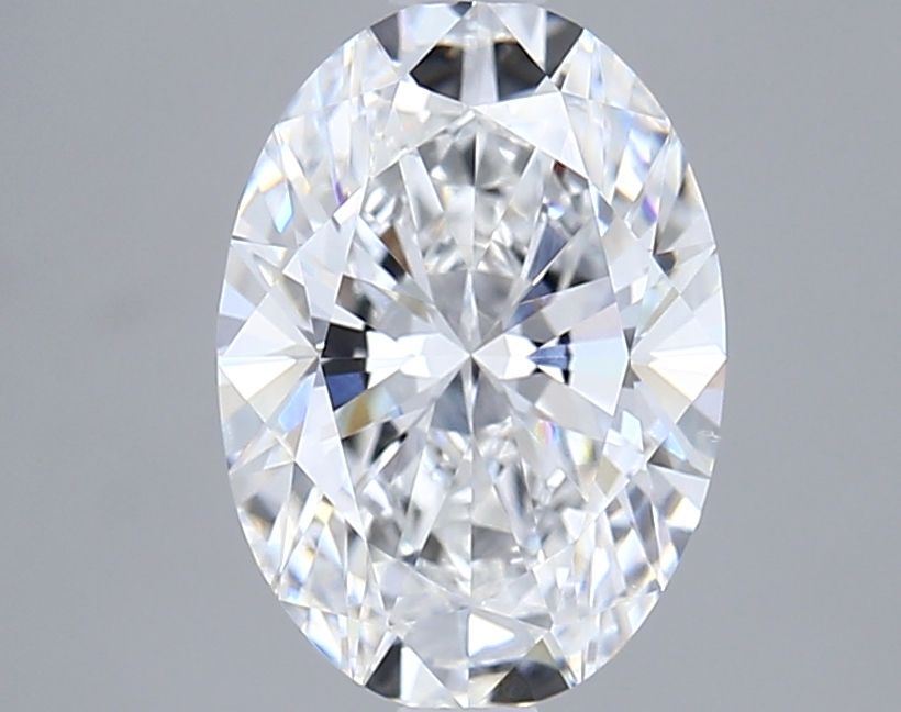 2.08 ct. oval Lab Grown Diamond front image
