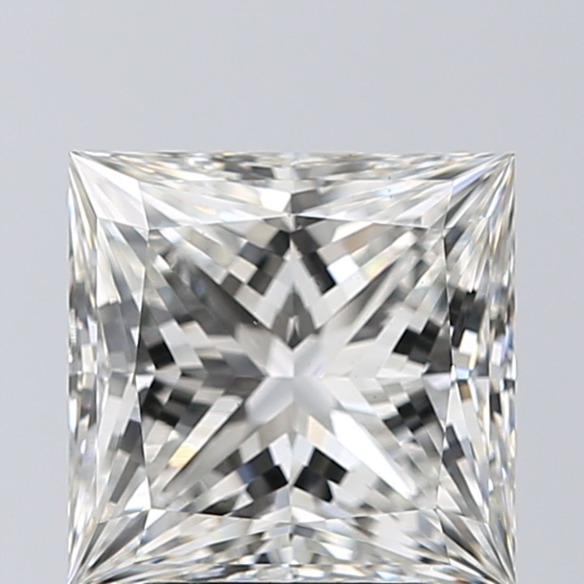 2.70 ct. princess Lab Grown Diamond front image