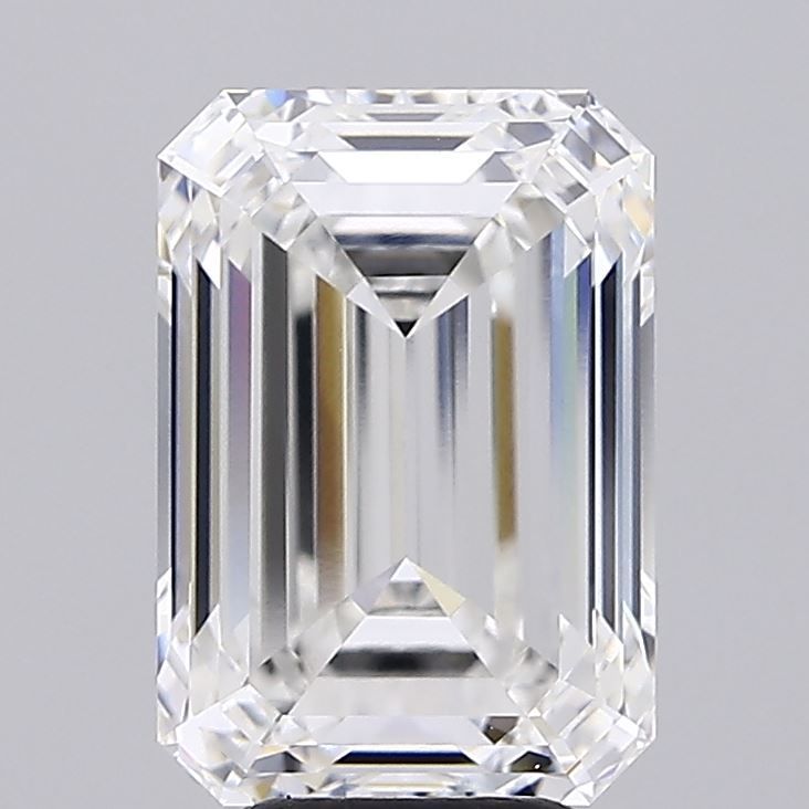 6.19 ct. emerald Lab Grown Diamond front image