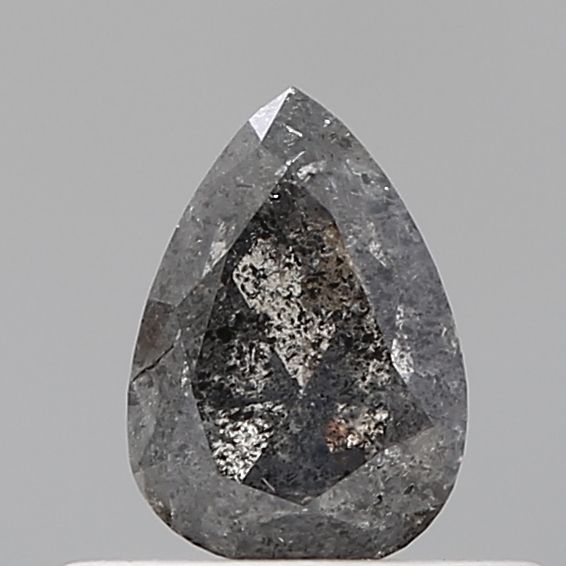 0.52 Carat Pear Diamond Salt and Pepper VS1