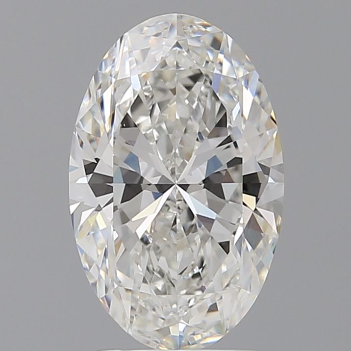 3.02 ct. oval Lab Grown Diamond front image