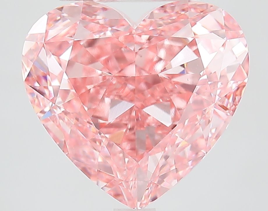 5.88 ct. heart Lab Grown Diamond front image