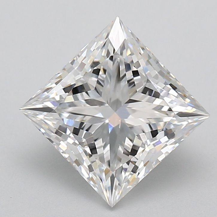 3.02 ct. princess Lab Grown Diamond front image
