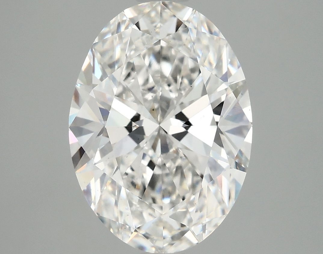 3.99 ct. oval Lab Grown Diamond front image