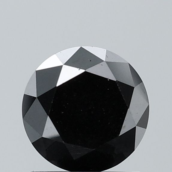1.27 Carat Round Diamond Black VS1