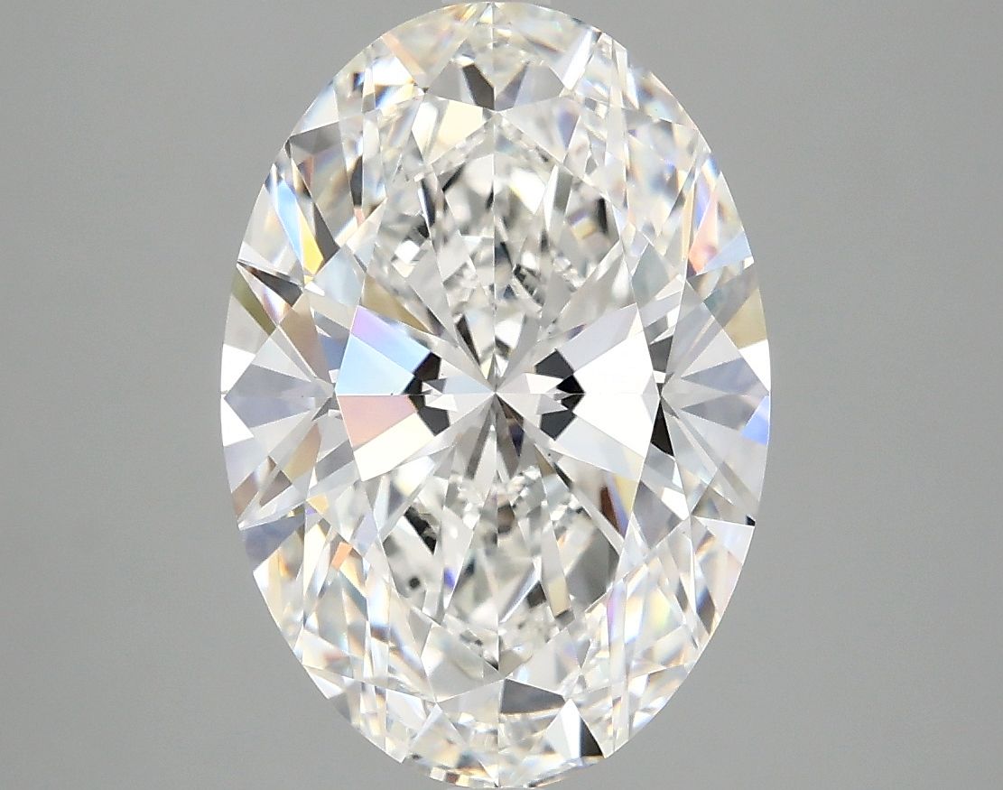 4.07 ct. oval Lab Grown Diamond front image