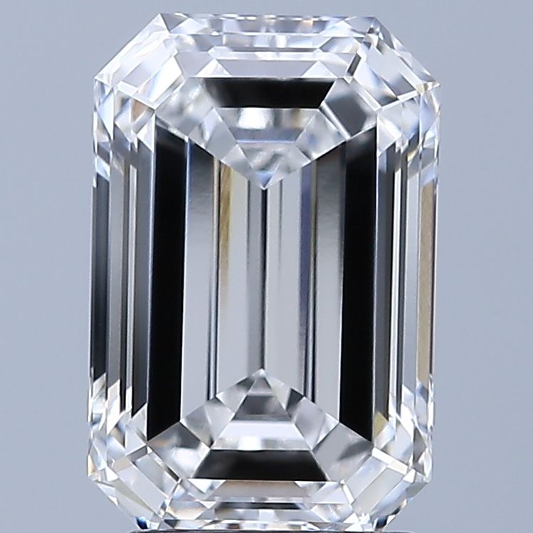 2.65 ct. emerald Lab Grown Diamond front image