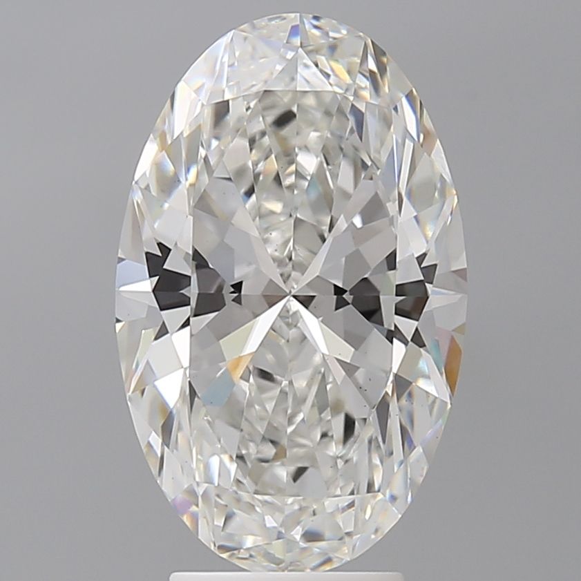 4.58 ct. oval Lab Grown Diamond front image